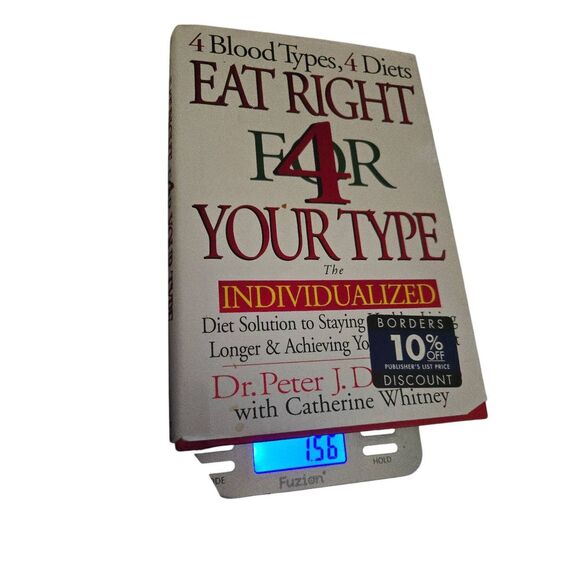 Eat right for your type by Dr. Peter J. D'Adamo - Putnam books - isbn 039914255x - Picture 4 of 7